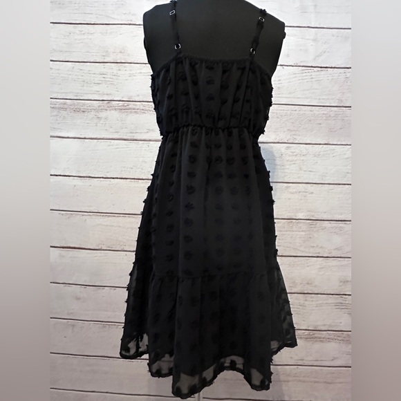 Grace Karin Women’s Black Polka Dot Dress - Size Medium,Summer Dresses,Elegant - Picture 2 of 4